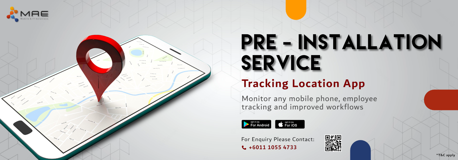 Pre-install home page