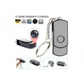 U-Disk USB Keychain Spy Hidden Pinhole Camera