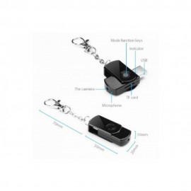 U-Disk USB Keychain Spy Hidden Pinhole Camera