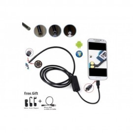 USB Android+PC Endoscope Wire Pinhole Camera - 5m